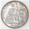 Image 2 : Lot of two Lima, Peru, 1 sol: 1874YJ and 1894TF.