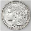 Image 1 : Lima, Peru, 1 peseta, 1880BF, B with dot below wreath.