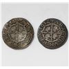 Image 2 : Lot of two Zaragoza, Spain, 1R, Philip III, 1611CA and 1612CA.