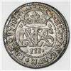 Image 1 : Barcelona, Spain, milled 2 reales "pistareen," Charles III Pretender, 1711.