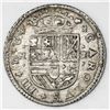 Image 2 : Barcelona, Spain, milled 2 reales "pistareen," Charles III Pretender, 1711.