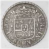 Image 1 : Seville, Spain, milled 2 reales "pistareen," Ferdinand VI, 1758JV.