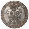 Image 1 : Lot of two Barcelona, Spain, bronze 6 cuartos, Isabel II: 1843 and 1844.
