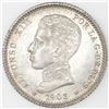 Image 3 : Lot of two Madrid, Spain, peseta, Alfonso XIII: 1901(01)SM-V and 1903(03)SM-V.