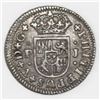 Image 5 : Lot of three Spain milled minors: Madrid, 2 reales "pistareen," Louis I, 1724A; Cuenca, 1 real, Phil