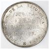Image 2 : Lima, Peru, "10 reales" (1-1/2 peso)-sized silver proclamation medal, 1839 (Constitution).