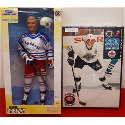 WAYNE GRETZKY FIGURE & PUZZLE