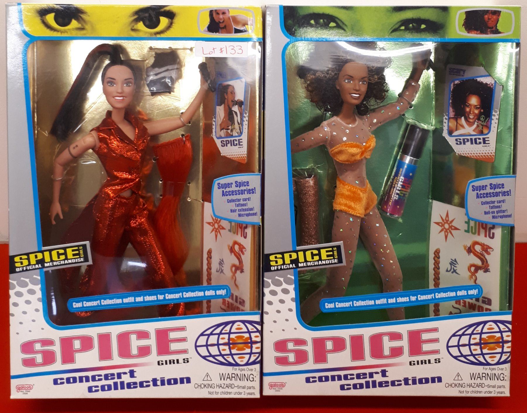 spice girl dolls concert collection