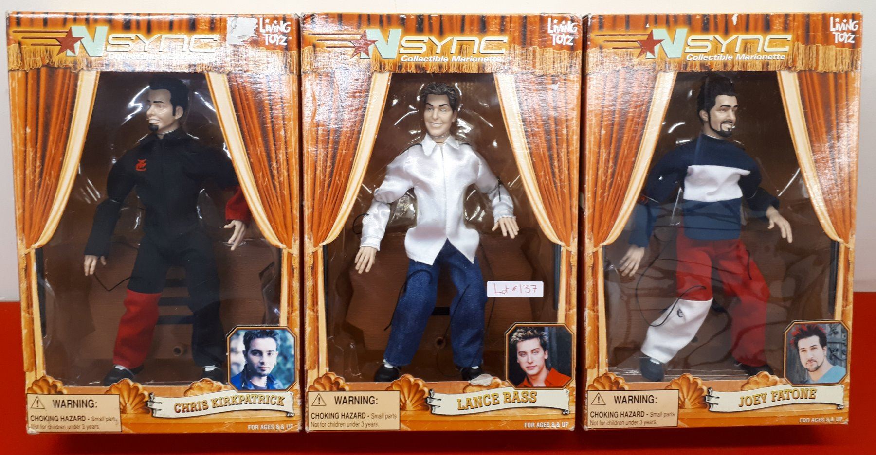 nsync dolls in box