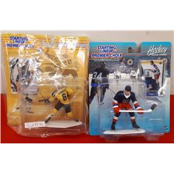 2 NHL STARTING LINEUP FIGURES IN BOX