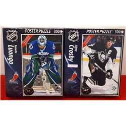 2 NHL POSTER PUZZLES