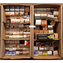 2 BOXES OF ELECTRONIC TUBES