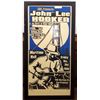 Image 1 : FRAMED JOHN LEE HOOKER ADVERTISEMENT