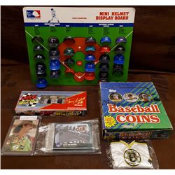 LOT OF COLLECTOR SPORT ITEMS