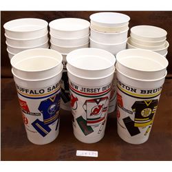 COLLECTION OF PLASTIC SPORT CUPS