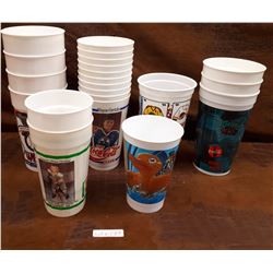 COLLECTION OF PLASTIC SPORT CUPS