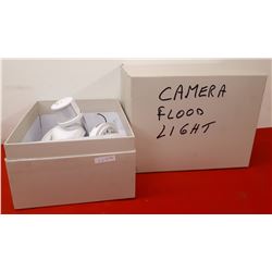 2 CAMERA FLOOD LIGHTS IN BOX