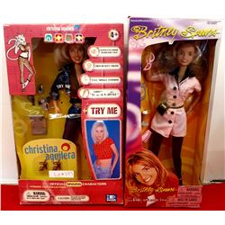 CHRISTINA AGUILERA & BRITNEY SPEARS DOLLS IN BOX