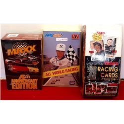 3 BOXES OF COLLECTORS RACING CAR CARDS