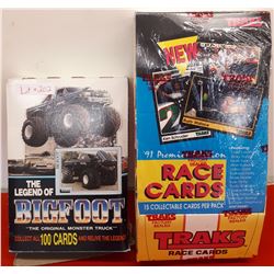 2 BOXES OF TRADING CARDS