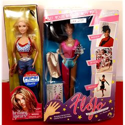 BRITNEY SPEARS DOLL & FLOJO DOLL IN BOX