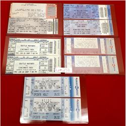LOT OF COLLECTIBLE CONCERT STUB TICKETS