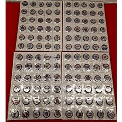 4 NHL SLOTS OF COLLECTIBLE BOTTLE CAPS