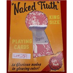 NAKED TRUTH KING SIZE PLAYING CARDS