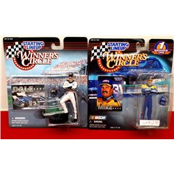 2 NASCAR FIGURES