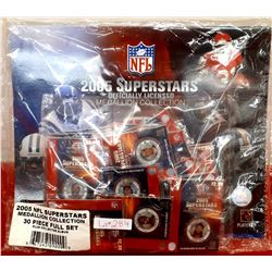 2005 NFL SUPERSTARS MEDALLION COLLECTION