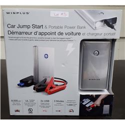 WINPLUS CAR JUMP START & PORTABLE POWER BANK