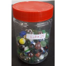JAR OF MARBLES