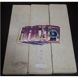 3 BOXES OF HOCKEY CARDS
