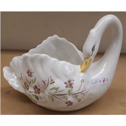 DECORATIVE SWAN DISH