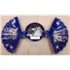 Image 1 : 2 CANDY DISHES AND TRINKET BOX W/PEACOCK PATTERN
