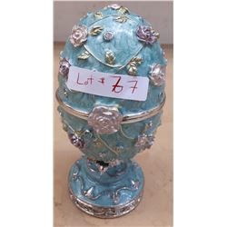 DECORATIVE EGG MUSIC BOX