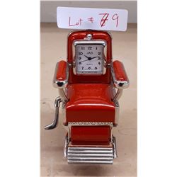 BARBERS CHAIR CLOCK