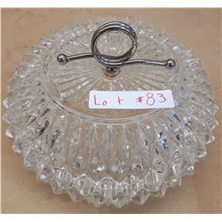 CANDY DISH W/ HANDLE