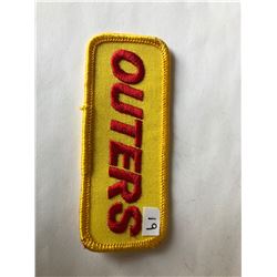 Vintage Outdoors "OUTERS" Patch in Like New Condition