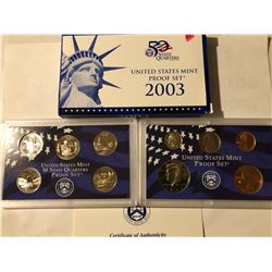 2003 US mint Proof set