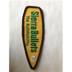 Vintage Outdoors "SIERRA BULLETS-THE BULLETSMITHS" Patch in Like New Condition
