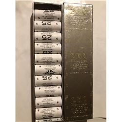 250 Nickels of the United States Of America uncirculated