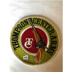 RARE LARGE Vintage Outdoors "THOMPSON CENTER ARMS" Patch in Like New Condition