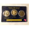 Image 1 : 2007 James Madison Presidential coin set 3 coin set