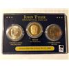Image 1 : 2009 John Tyler presidential dollar 3 coin set