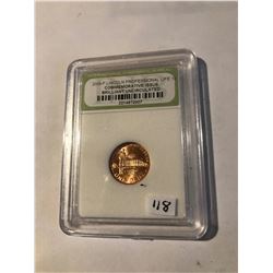 2009 P Lincoln Professional Life Penny Certified Commem Issue BU
