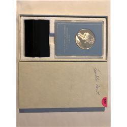 Sterling Silver Eyewitness Medal The First Unearthed Space Walk