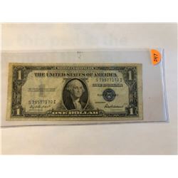 1935 F Series 1 dollar silver certificate