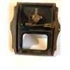 Image 2 : RARE 1892-1895 US Post Office Federal Eagle Yale Metal Box Door with Key in Excellent Condition
