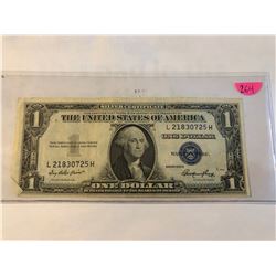 1935 E Series One Dollar Silver Certificate